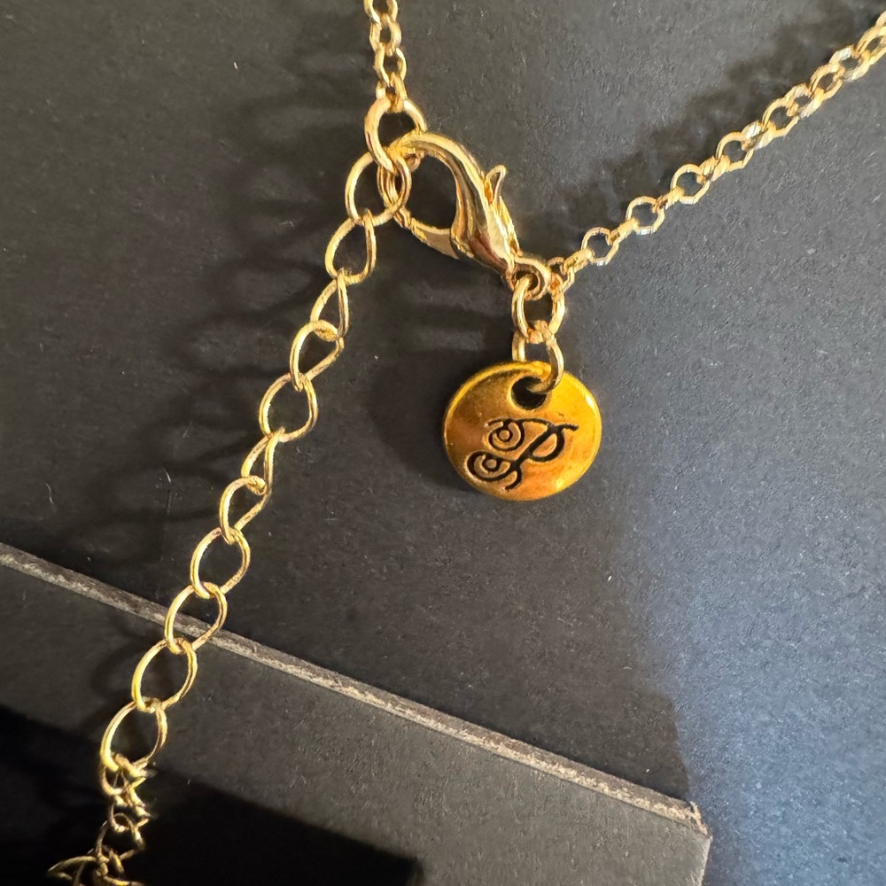 Plunder Gold Disc Graduation Pendant Necklace - Women Jewelry - Picture 5 of 10